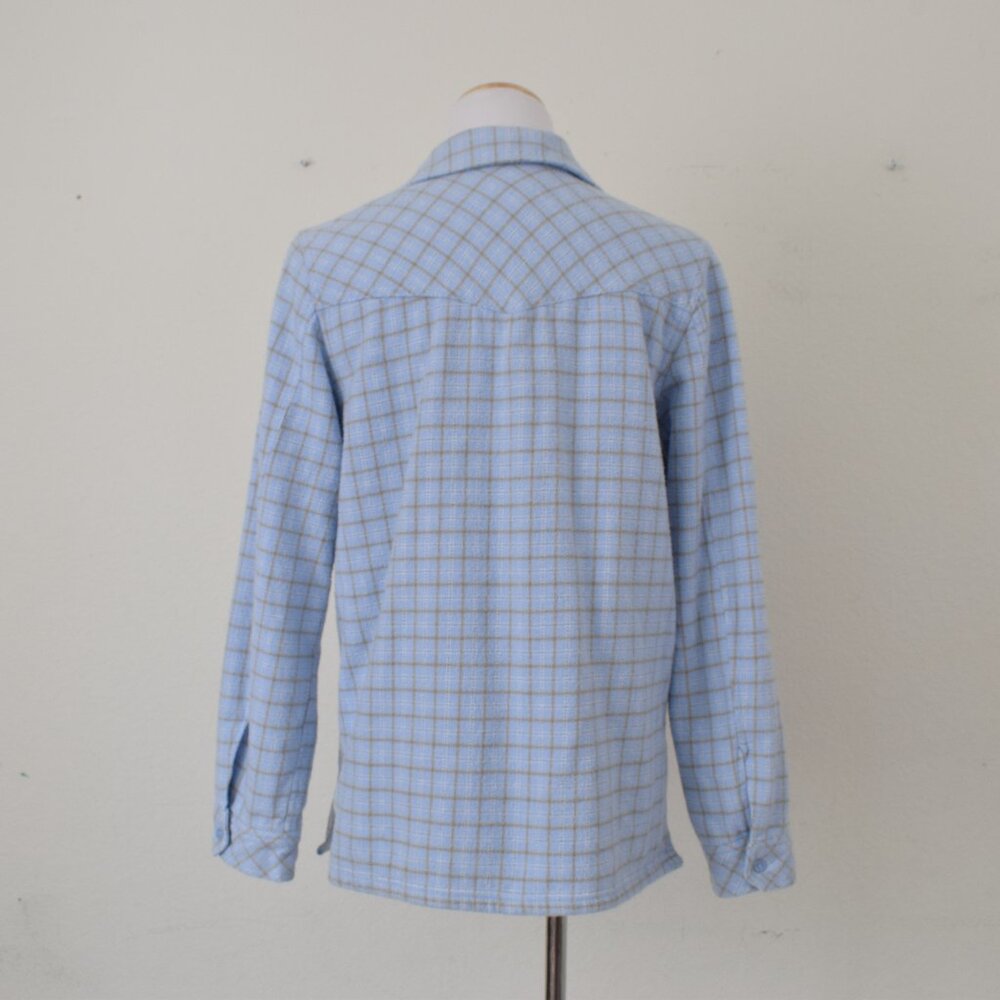 d & Co. Long Sleeve Double Flannel Shacket size M - Picture 4 of 11